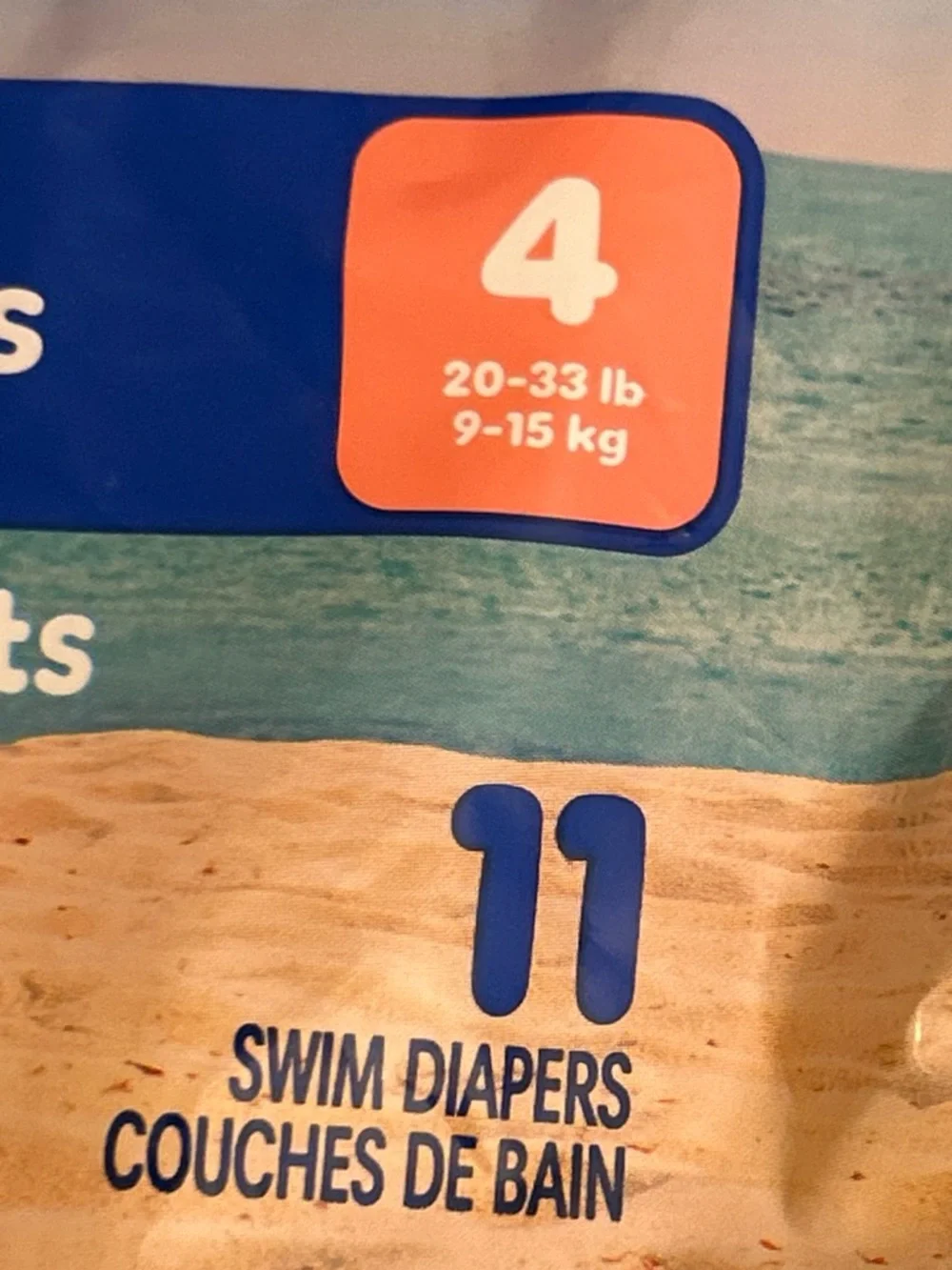 Splashers Swim Diapers Size 4